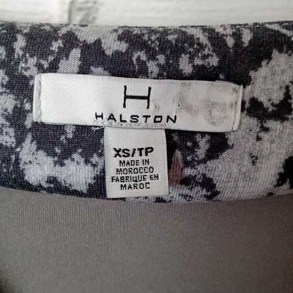 H by HALSTON Womens Multicolor Short Sleeve Dress - Picture 9 of 10